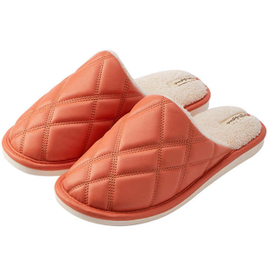패션 겨울 따뜻한 가죽 슬리퍼 여성 짧은 플러시 슬라이드 방수 슬리퍼 남자 겨울 홈 부드럽고 편안한 실내 