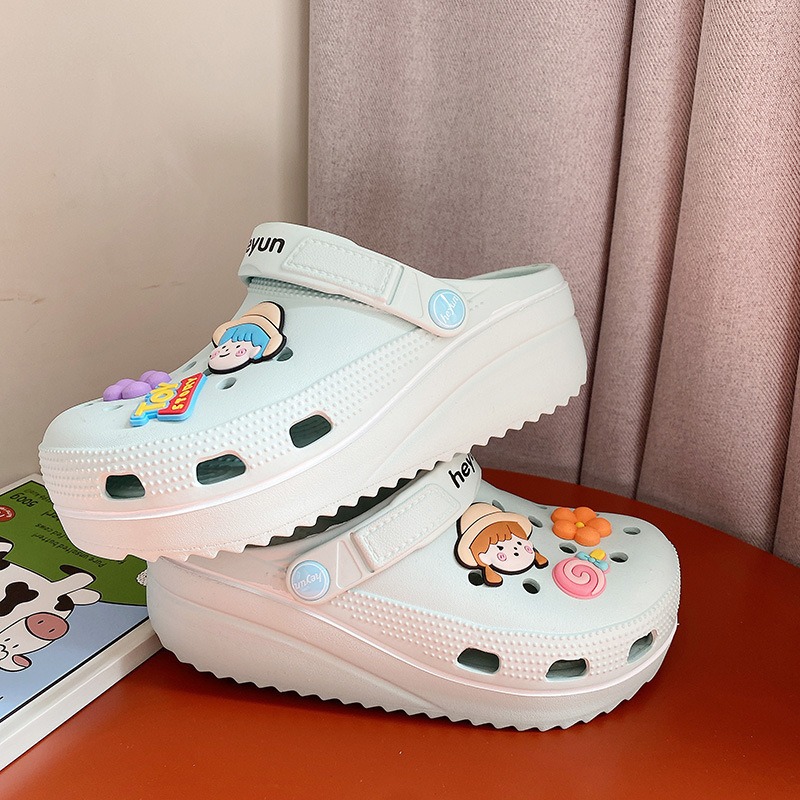 여름 정원 신발,숙녀 클라우드 가든 신발,만화 노새 나막신,만화 해변 슬리퍼,숙녀 해변 슬리퍼