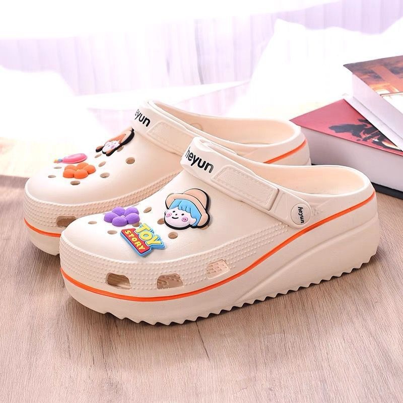 여름 정원 신발,숙녀 클라우드 가든 신발,만화 노새 나막신,만화 해변 슬리퍼,숙녀 해변 슬리퍼