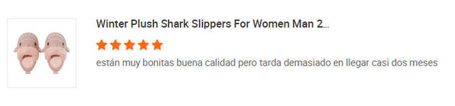 겨울 플러시 상어 슬리퍼