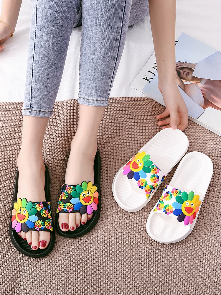 비치 슬리퍼 플랫폼 샌들 키즈 캐주얼 플랫 플립 플롭 소녀 외부 여름 집 목욕 실내 신발