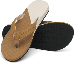 아치 지원 편안한 해변 끈 끈 샌들 실내 야외 여성 2 톤 플립 플롭