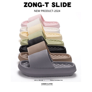 두꺼운 플랫폼 욕실 홈 슬리퍼 여성 구름 슬리퍼 패션 소프트 단독 Eva 실내 샌들 남성 슬리퍼