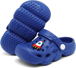 키즈 여자 소년 막힘 정원 신발 유아 슬라이드 샌들 어린이 물 샤워 해변 수영장 슬리퍼 실내 실외