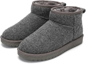 따뜻한 겨울 스타일을 즐겨보세요: 인조 모피 안감이 있는 프리미엄 가죽 부츠 