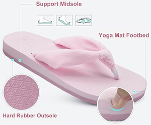 아치 지원 요가 매트 편안