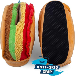  슬리퍼 유니에 렉스 재미있는 슬리퍼 참신한 편안한 편안한 판투 플라스 개그 선물 남자 여자와 아이들