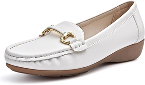 여성 슬립 온 로퍼 캐주얼 작업 신발