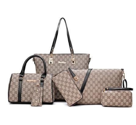 6pcs 손 가방, 겨드랑이 손 가방, 고급 손 가방, 디자이너 손 가방, 구매자 손 가방