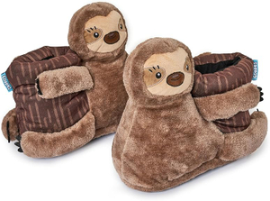 작은 동물 귀여운 부드러운 두꺼운면 겨울 욕실 욕실 따뜻한 부자 슬리퍼 남성, 여자 및 어린이를위한 재미있는 봉제 신발