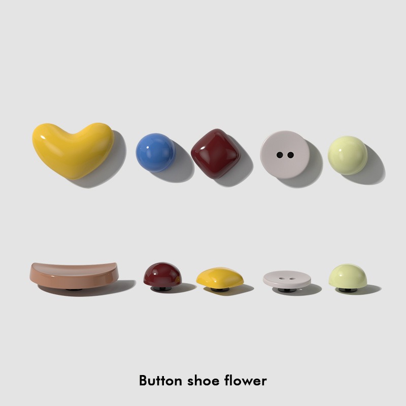 여자 남자 여름 해변 상어 슬리퍼 탑 핀 매력 만화 Pvc 치즈 나막신 매력 액세서리 신발 버클 장식