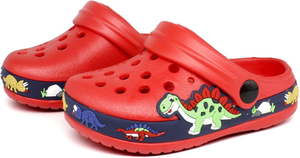 어린 아이들이 귀여운 만화 소년 소녀 정원 막힘 유아가 아닌 통기성 슬라이드 샌들 어린이 가벼운 해변 수영장 샤워 슬리퍼