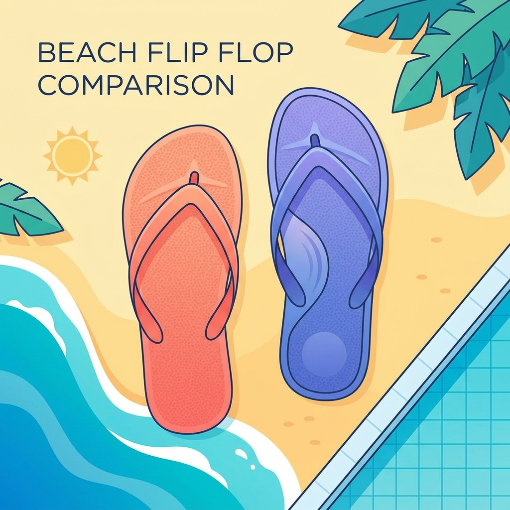 Havaianas vs REEF: 어떤 해변 슬리퍼가 더 좋나요?